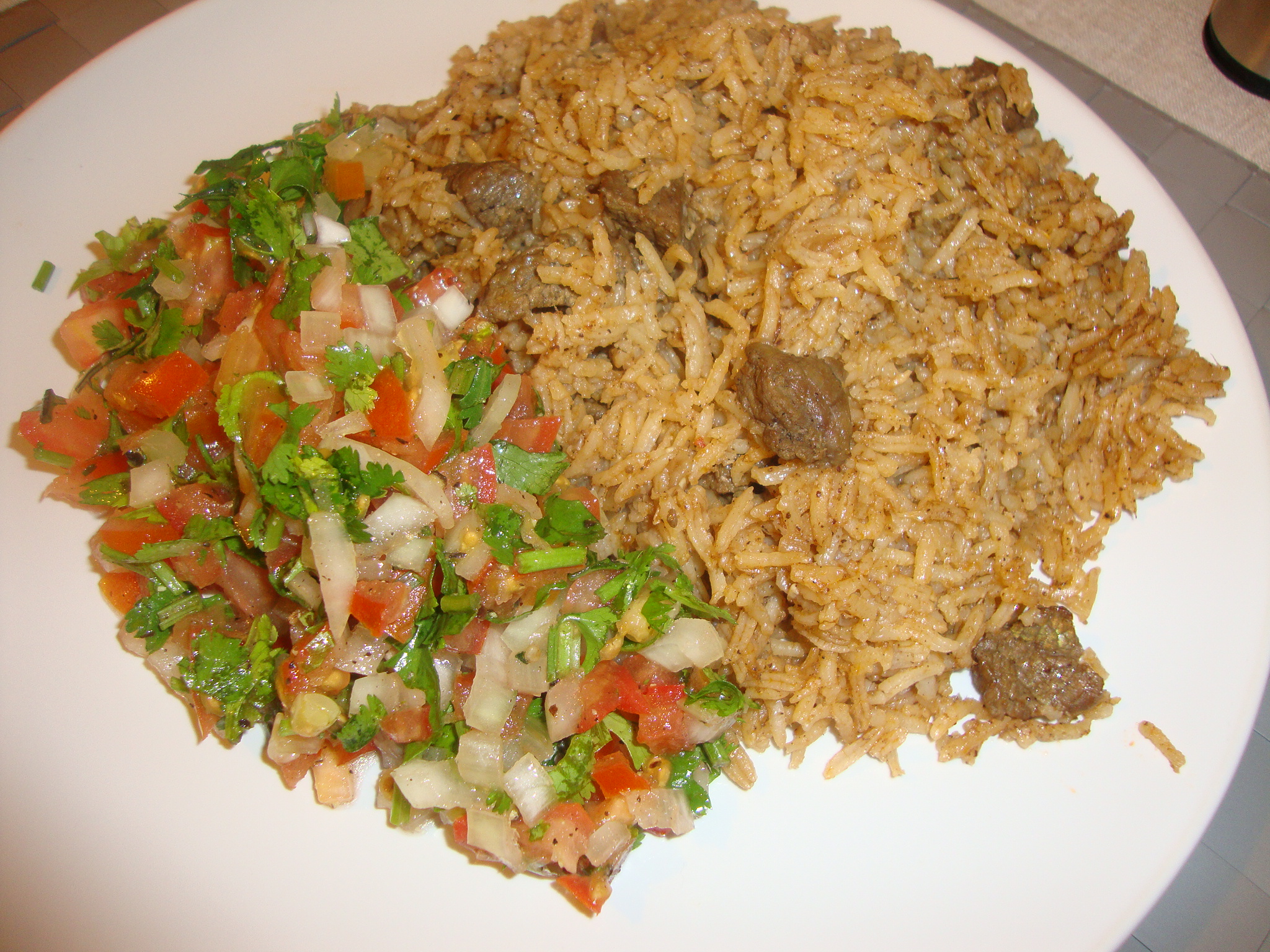 my beef pilau recipe