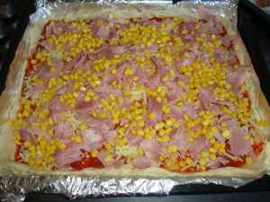 MY TWIST ON A HAWAIIAN PIZZA