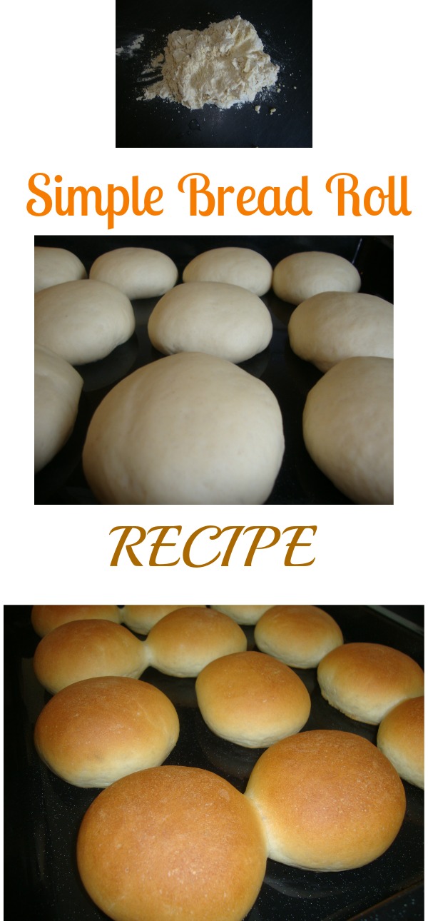 my simple bread roll recipe