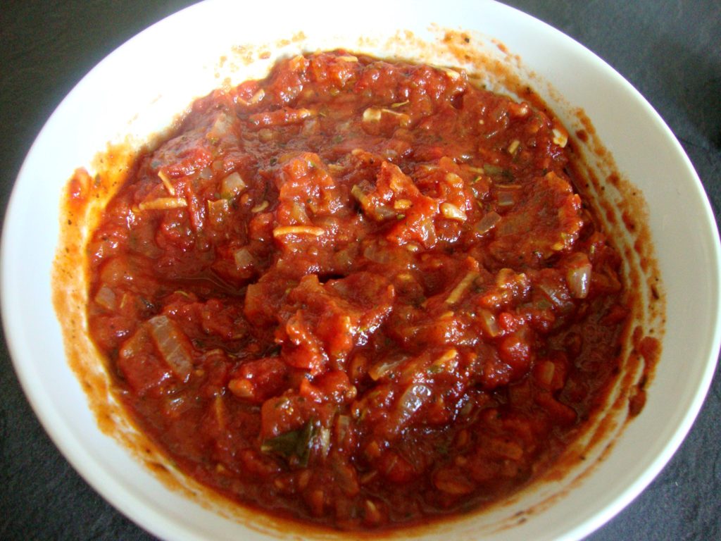 homemade marinara sauce