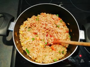 EASY VEGETABLE FRIED RICE