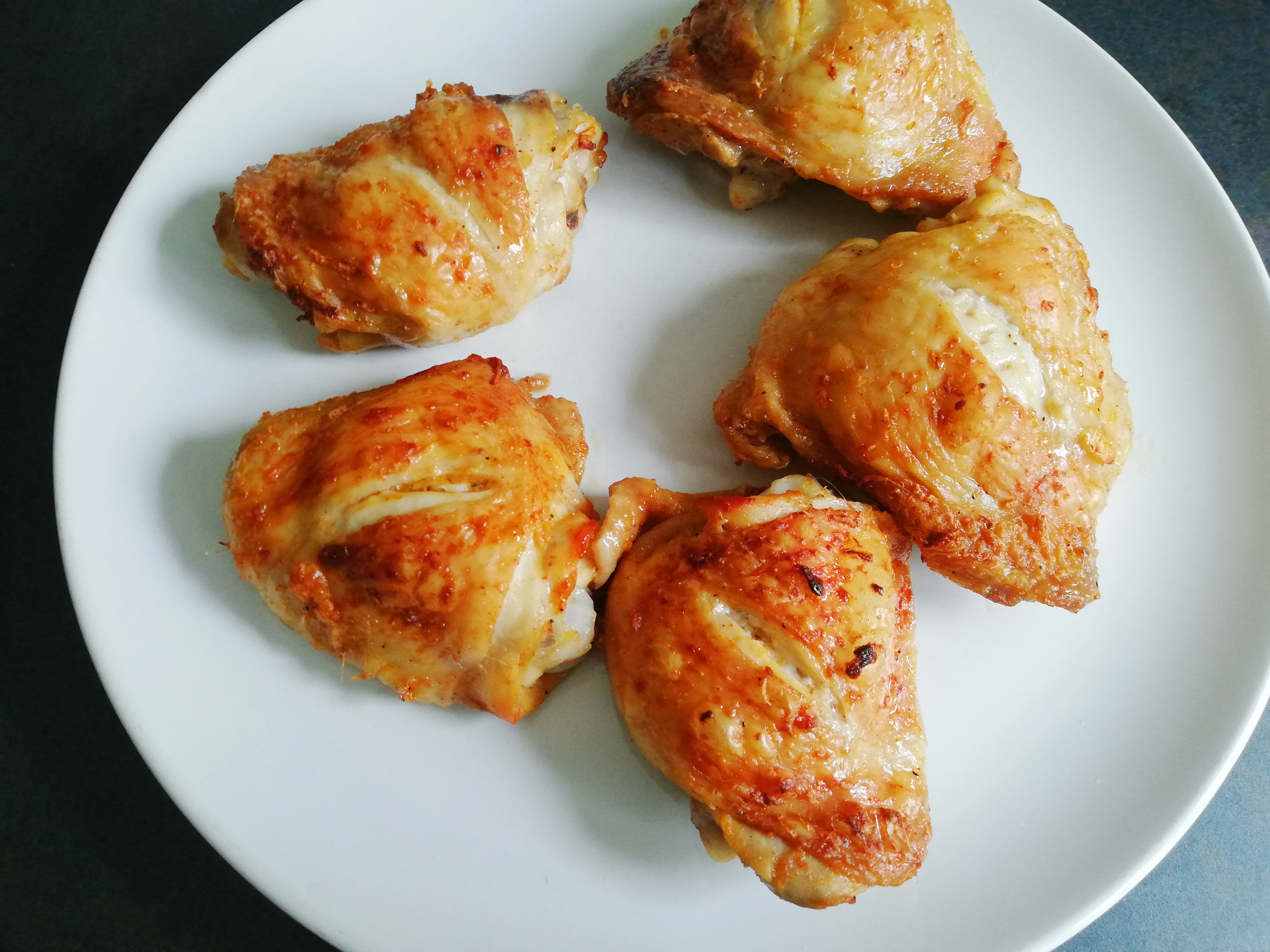 SIMPLE OVEN BAKED SWEET AND SOUR CHICKEN THIGHS