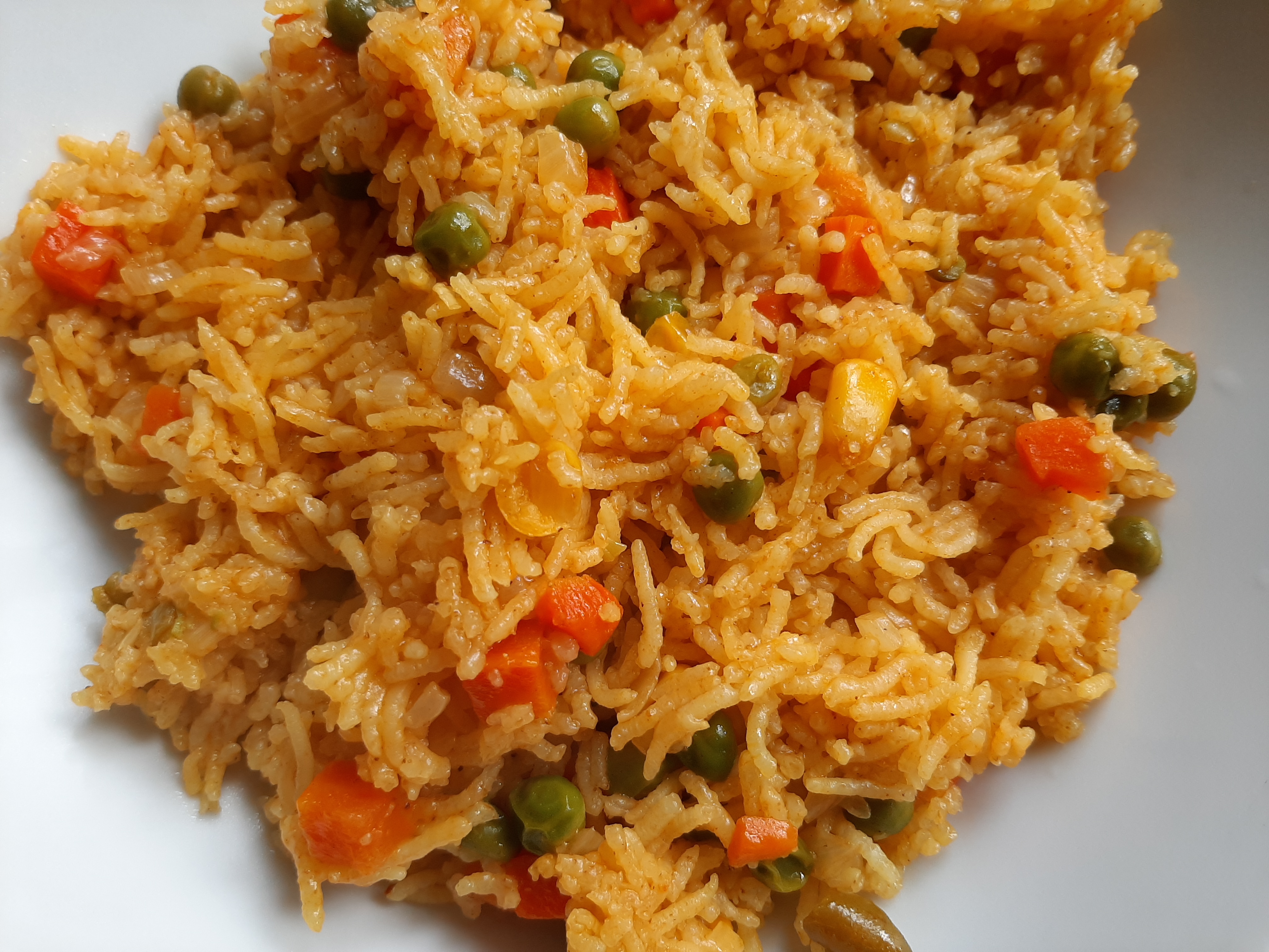 EASY CURRIED VEGETABLE RICE