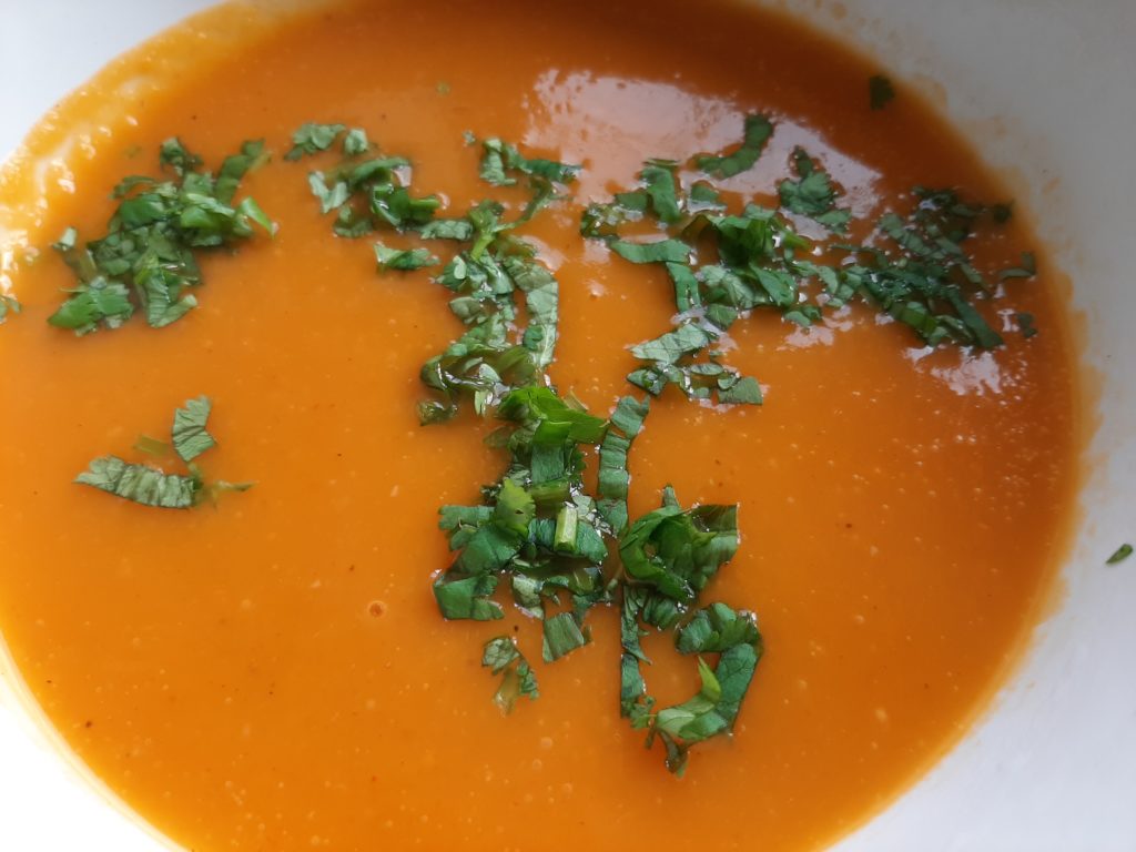 ROASTED BUTTERNUT SQUASH SOUP