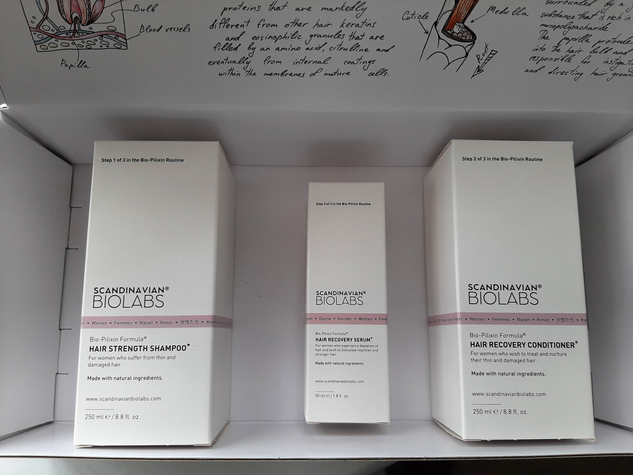 THE 3-STEP HAIR GROWTH ROUTINE YOU NEED WITH SCANDINAVIAN BIOLABS