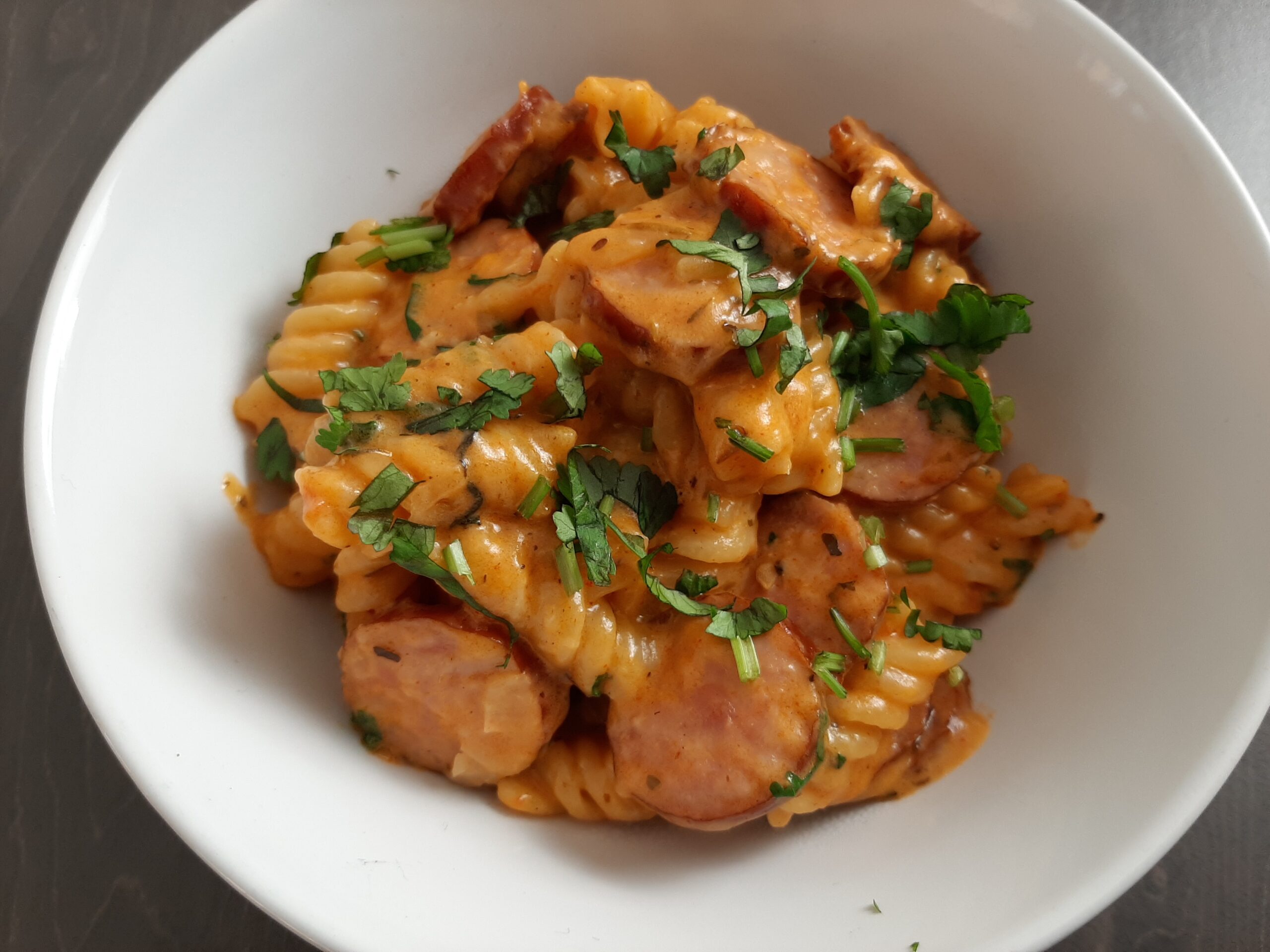 ONE POT SAUSAGE AND PASTA RECIPE