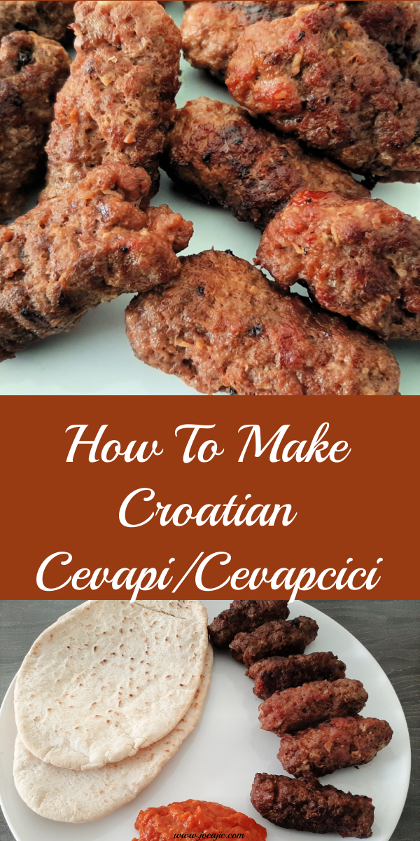 HOW TO MAKE CROATIAN CEVAPI/ CEVAPCICI